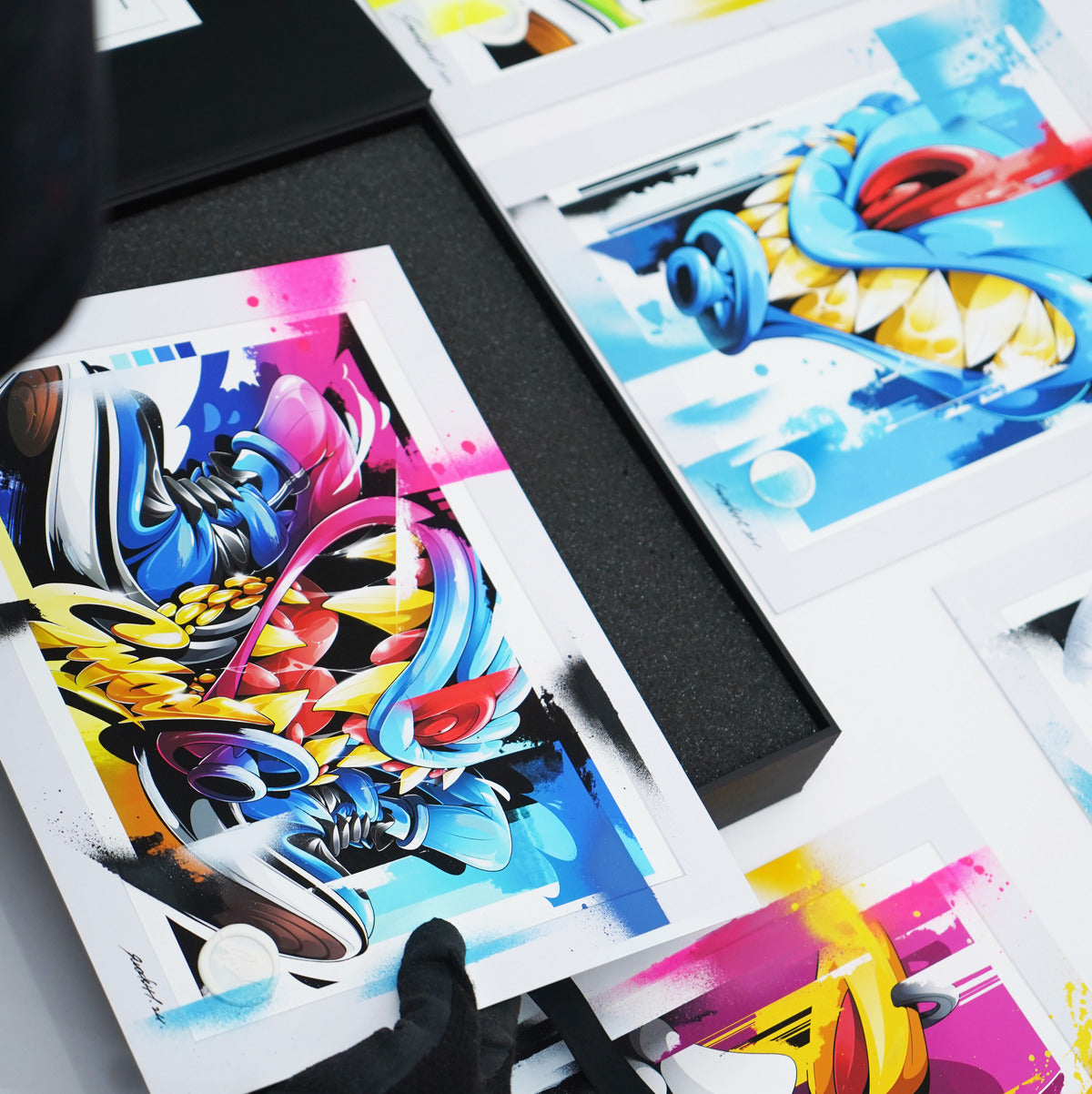 Collectible Art Print Box Set - Vortex Grin
